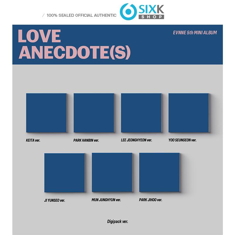 

[Предзаказ] EVNNE 5-й мини-альбом [Love Anecdote](S)] Диджипак Вер. [NO POB] Digipack RANDOM
