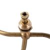 360° Automatic Rotating Cooper Sprinkler 2/3/4-way Optional Sprayer Nozzle 1/2" Male Thread Garden Lawn Orchard Irrigation Tools