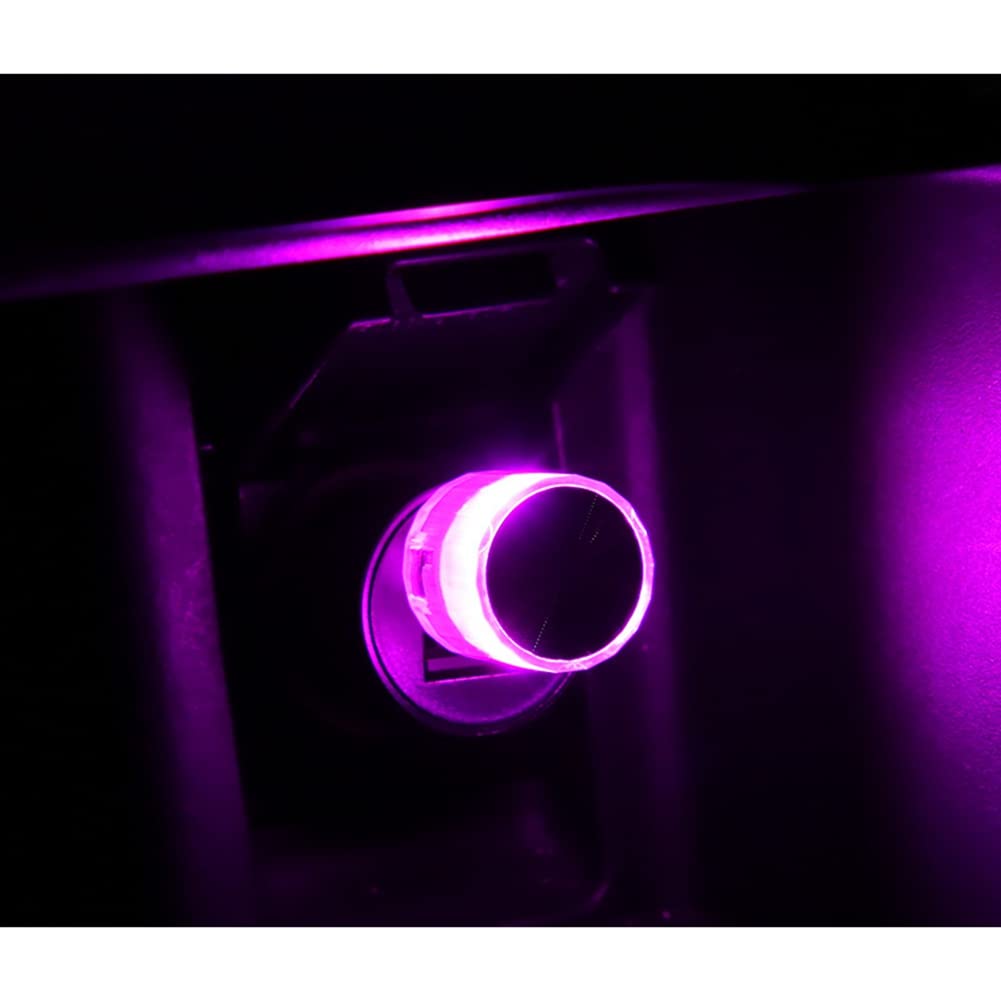 Mini-Auto-USB-LED-Umgebungslicht, dekorative Atmosphärenlampen für die Innenumgebung, Auto, PC, Computer, tragbares Licht, Plug & Play