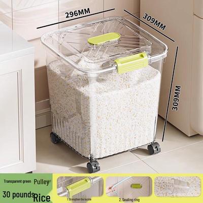 Sealed Plastic Rice & Grain Storage Container