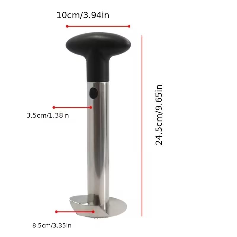 Stainless Steel Pineapple Corer Slicer Peeler Manual Pineapple Cutter Tool Easy Fruit Spiral Divider Kitchen Gadget
