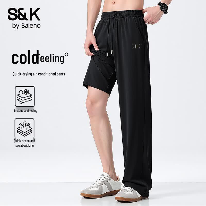 Baleno Men's S&K Series Lightweight Breathable Summer Casual Pants