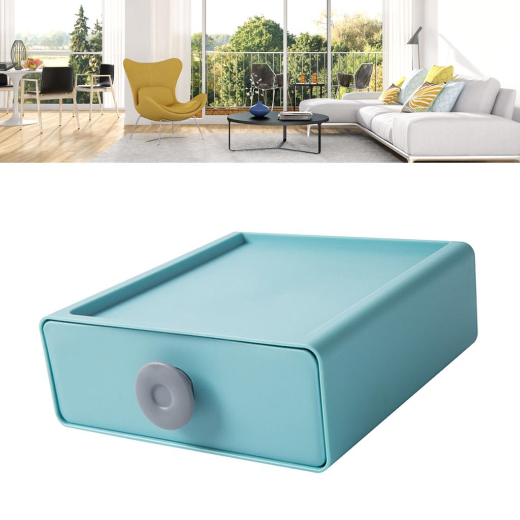 Drawer Storage Box Multifunctional Large Capacity Student Stationery Makeup Storage Drawer for Desktop Home