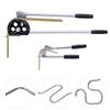 19mm 3/4 Inch Manual Copper Pipe Bender Ratcheting Tool for HVAC Refrigeration Tubing 0-180 Degree Bending