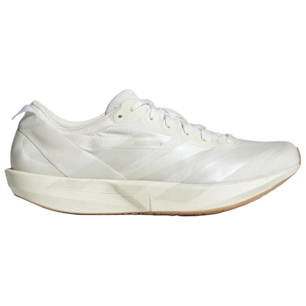 adidas Adizero Adios 9 Comfortable Fit Full Speed Competition Racing Running Shoes Women Running Shoes Off-White JR2243