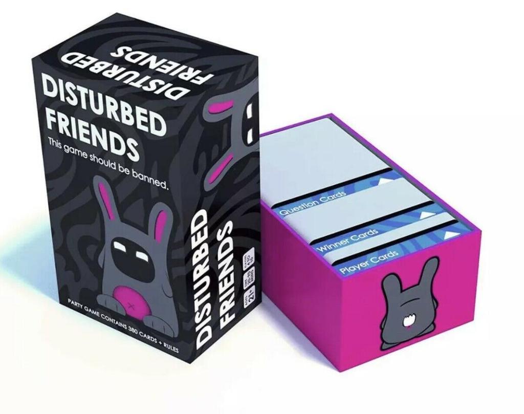 DISTURBED FRIENDS Puzzled Friends Party Board Game Card Casual Game