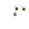 Black Walnut No-Drill Wall & Door Hook for Clothes and Hats