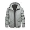 Men S Casual Outdoor Hooded Jacket Regular Fit Long Sleeve