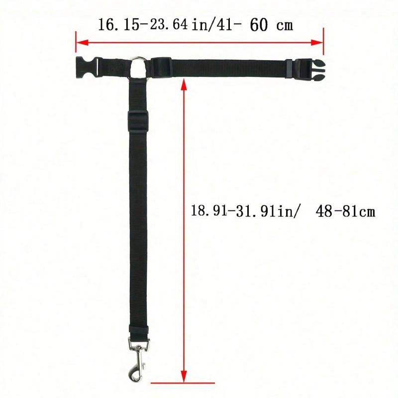 1pc Pet Car Belt, Dog Cat Car Leash, Retractable Backseat Pet Tether, Keep Your Dogr! Dog Outing Dog Stuff