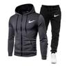 Conjunto de Sudadera Deportiva Casual Adelgazante para Hombre