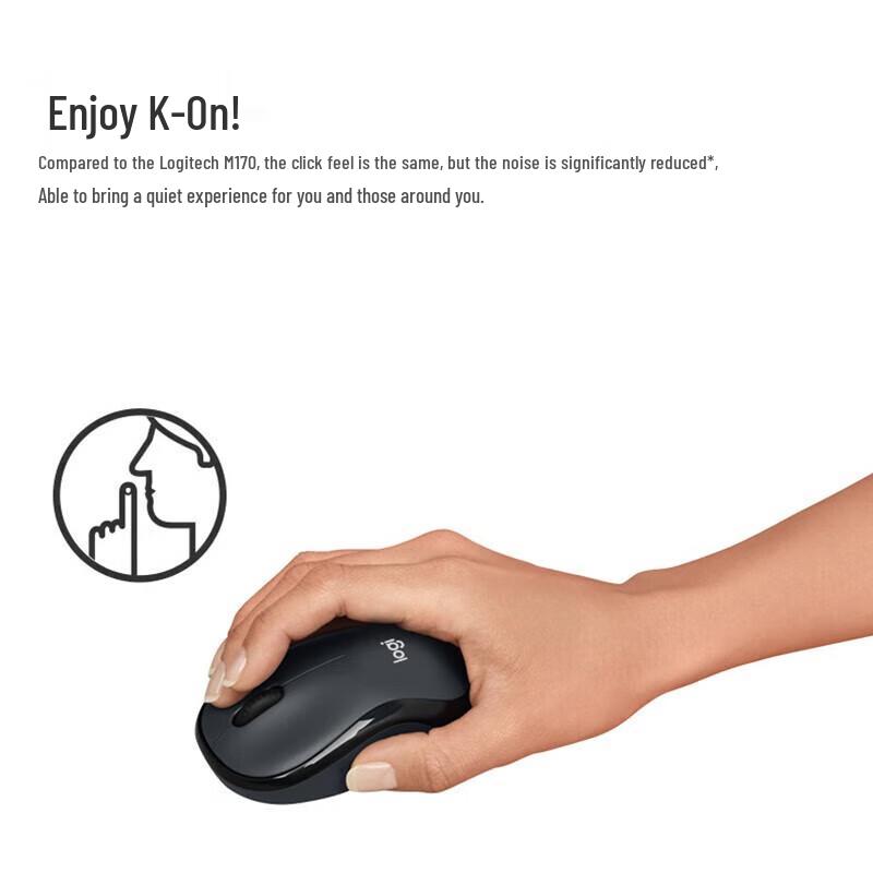 Logitech M240 Silent Wireless Bluetooth Mouse