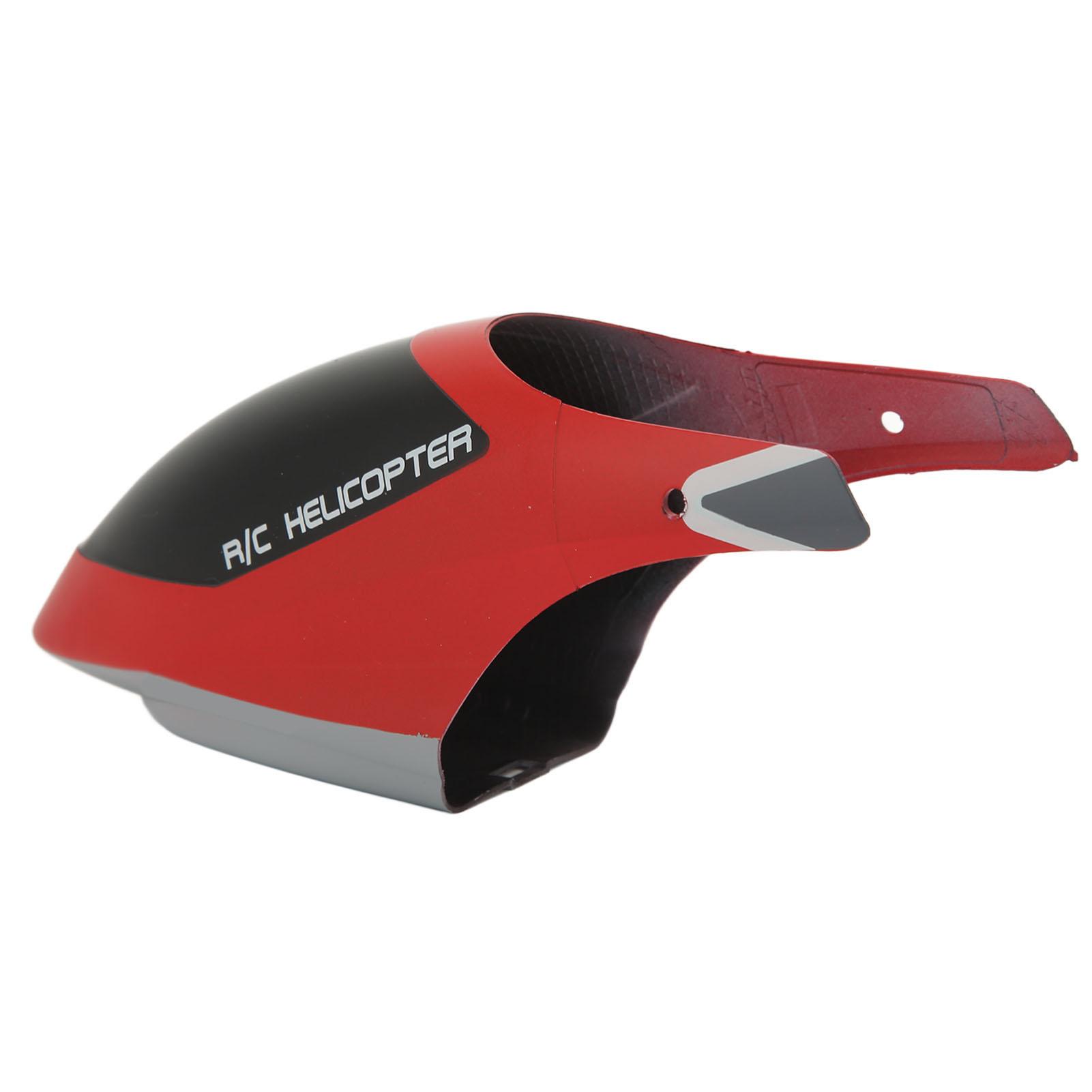 

RC Helicopter Head Cover for WLtoys V912 V912 A Non Destructive Installation Closely Fit Replacement RC Helicopter Canopy Red