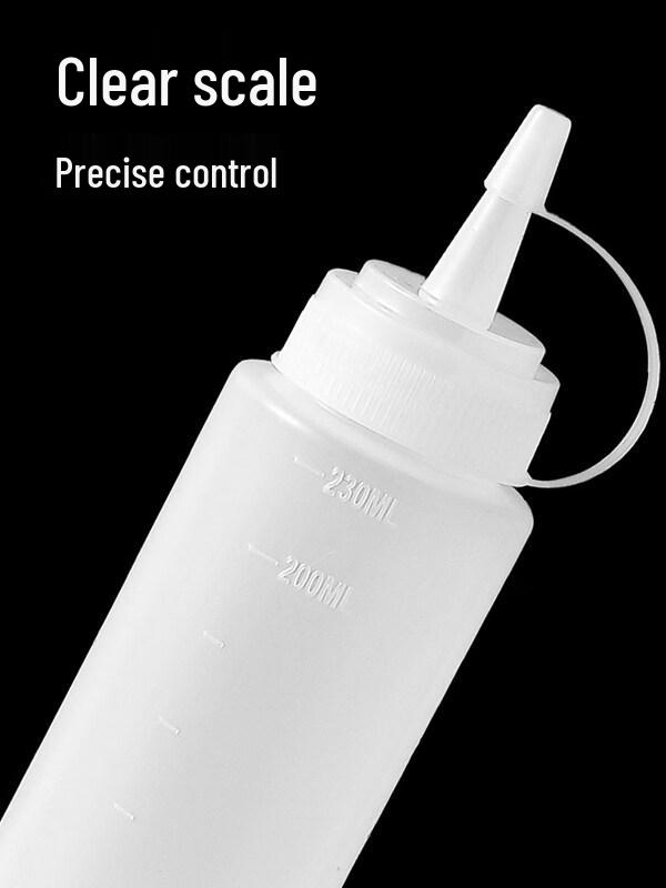 ZISIZ Plastic Squeeze Sauce Bottle
