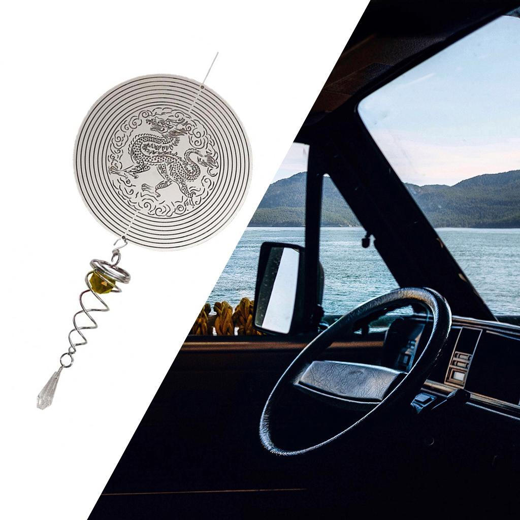 for window and wall Door Hanging Home Decor with Hook Spiral Wind Chimes Tail Outdoor Yard