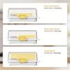 Airtight Butter Dish Storage Box With Lid Covered Keeper Plastic Lid for Airtight Storage of Cheese Hold Tray Kitchen Tools