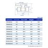 20/25/32/40/50mm Grey PVC Pipe Connector Straight Elbow Tee Water Pipe Adapter Aquarium Water Supply 4 5 6 Ways Joint Ball Valve