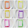 Fluorescent Baggage Name Tags Colorful Information Card Portable Airplane Suitcase Tag  Travel