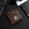 Vintage Exquisite Leather Wallet Car Driver License Case Card Holder for Lexus ES300 RX330 RX300 GS300 IS250 IS200 NX RX LX GX VH6