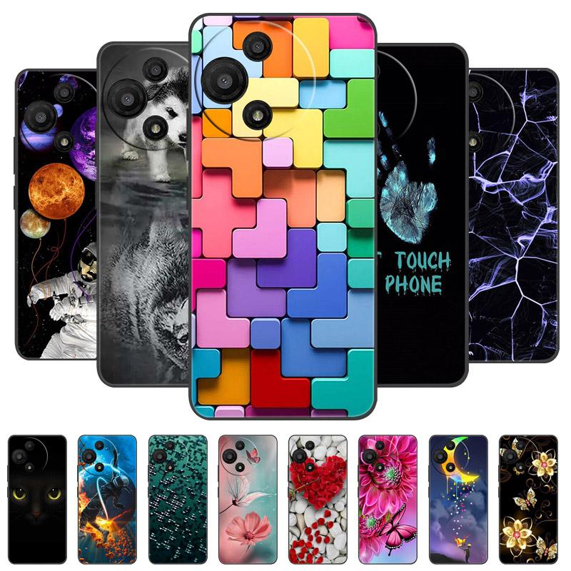 For TCL 60 SE NXTpaper 5G Case Lion Wolf Silicone Soft Back Cover For TCL 60SE NXTpaper 5G T521K Phone Case Protective Shell