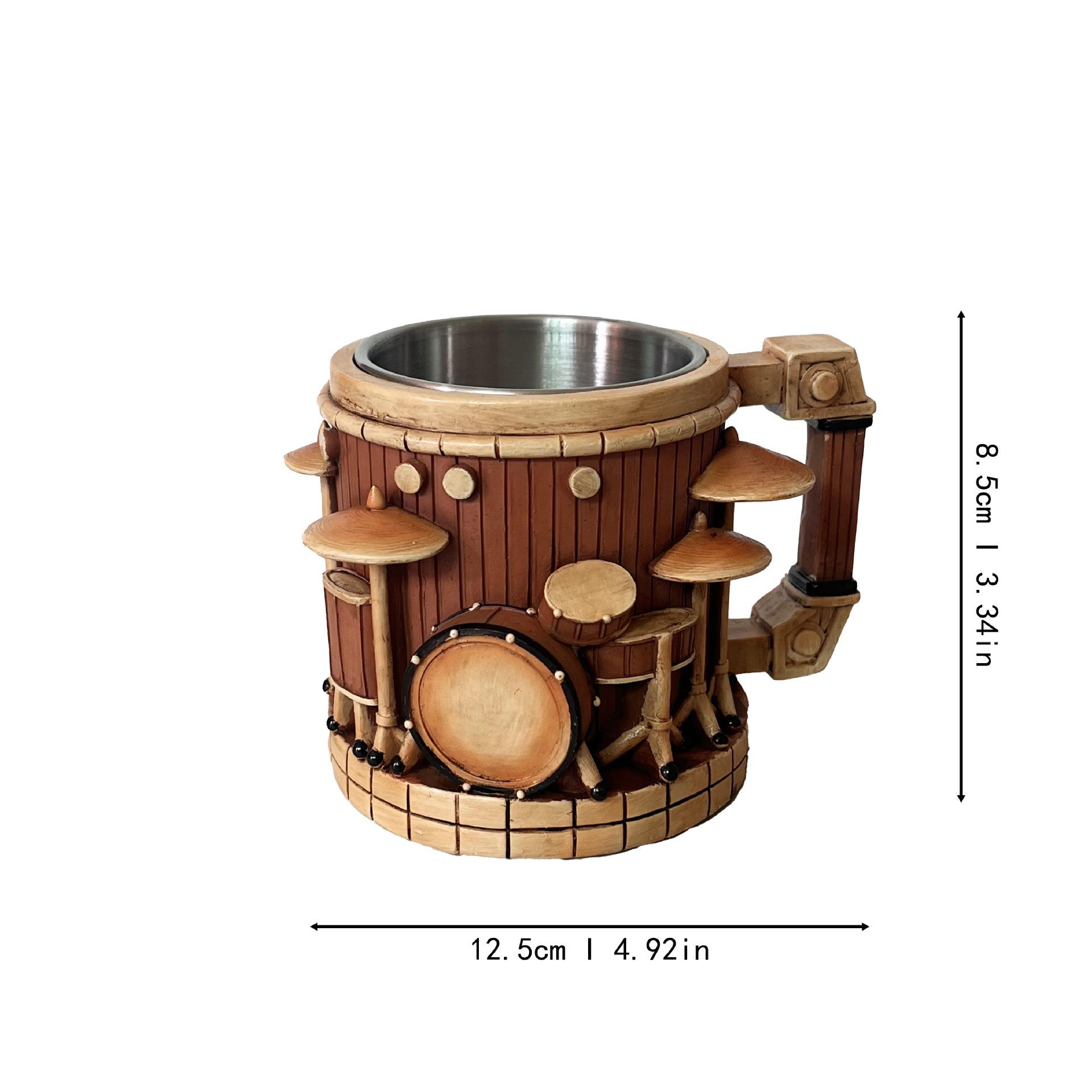 Superior-Grade Creative Musical Instrument High-Standard Coffee Premium-Quality Mug High-Standard Unique High-Standard Art Superior-Grade Mark 200ml