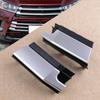 1Pair Silver Front Bumper Tow Hook Eye Cover Cap For Toyota Highlander 2017-