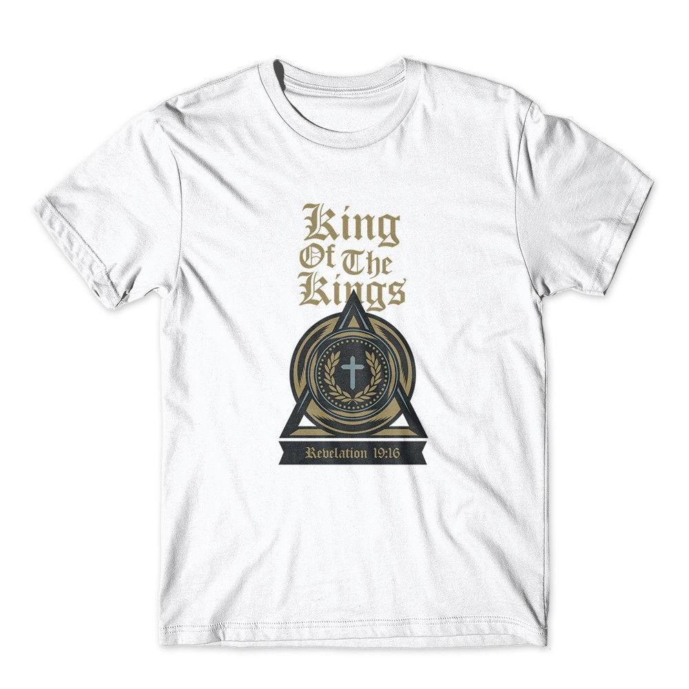 

King Of The Kings T-Shirt. 100% Cotton Premium Tee NEW 3XL