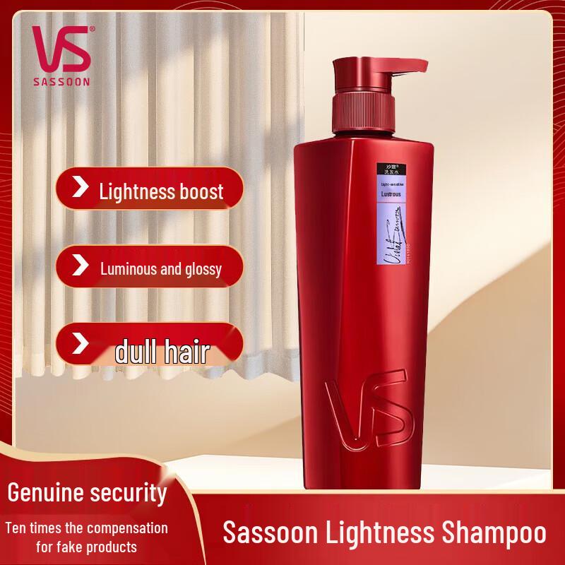 Vidal Sassoon Glossy & Moisturizing Hair Care Shampoo