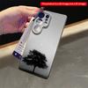 2DFlat Samsung Phone Case Solitary Tree In Misty Silence Applicable To Galaxy S22 S23 S24 S25ULTRA S26 A12 A13 A14 A15 A16