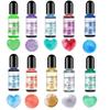 30 Color Epoxy Resin Dye Concentrated Inks Epoxy Resin Paint Silicone Texture Suitable for Resin Art and Craft Projects