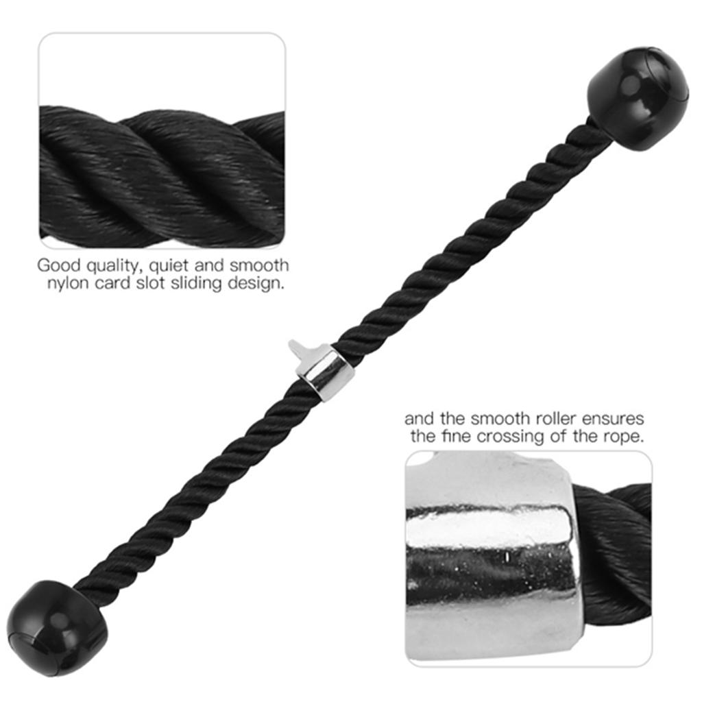 9Pcs/Set DIY Fitness Equipment Set Home Exercise Arm Strength Training Rope Pulley System