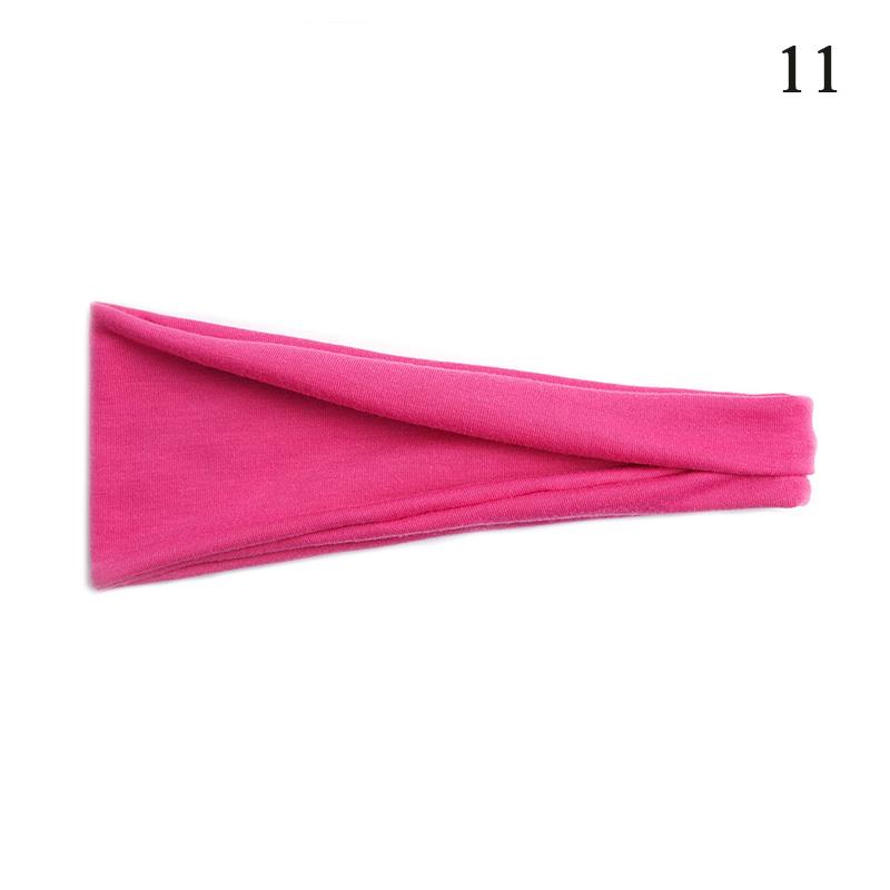 1 PC Women Headband Turban Solid Color Elastic Hair Bands Yoga Hairband Fashion Makeup Hair Hoop Hair Accessories