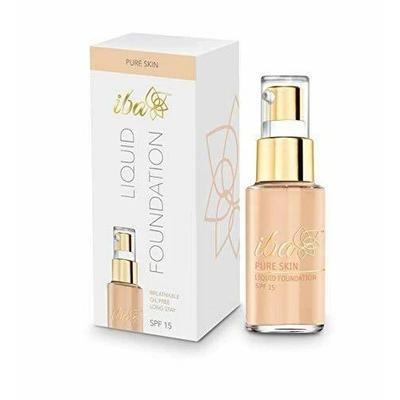 Iba Halal Care Pure Skin Liquid Foundation, Natural Beige, 30ml