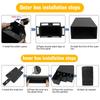 QLOUNI Trading Card Storage Box with Box 48 Card Card Organizer for Collector Card TCG MTG PTCG Baseball Cards with Labels Tape 12-600CT & Dividers,