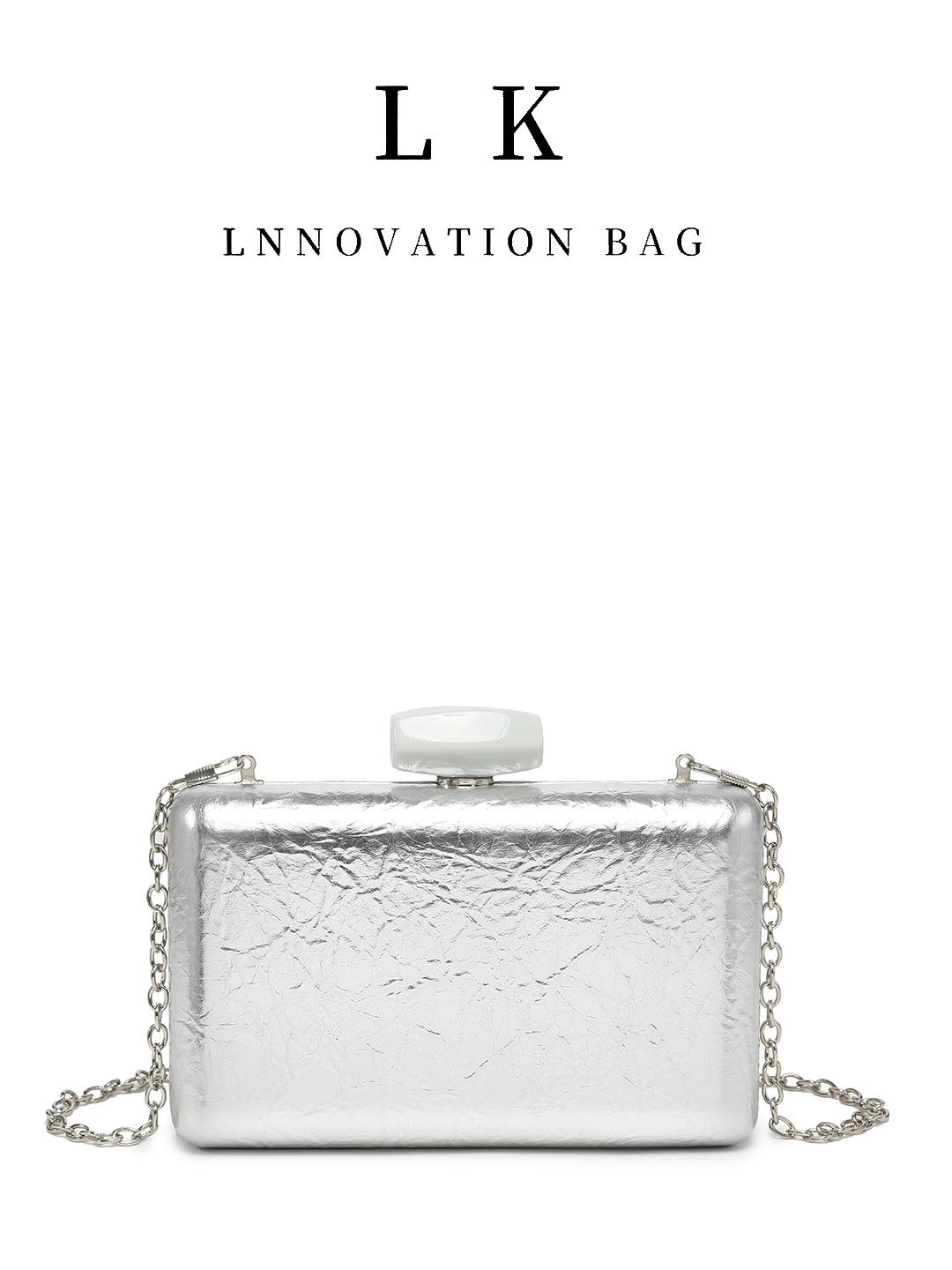 

Fine flash pu material box bag, holding nightclub party princess bag dinner bag