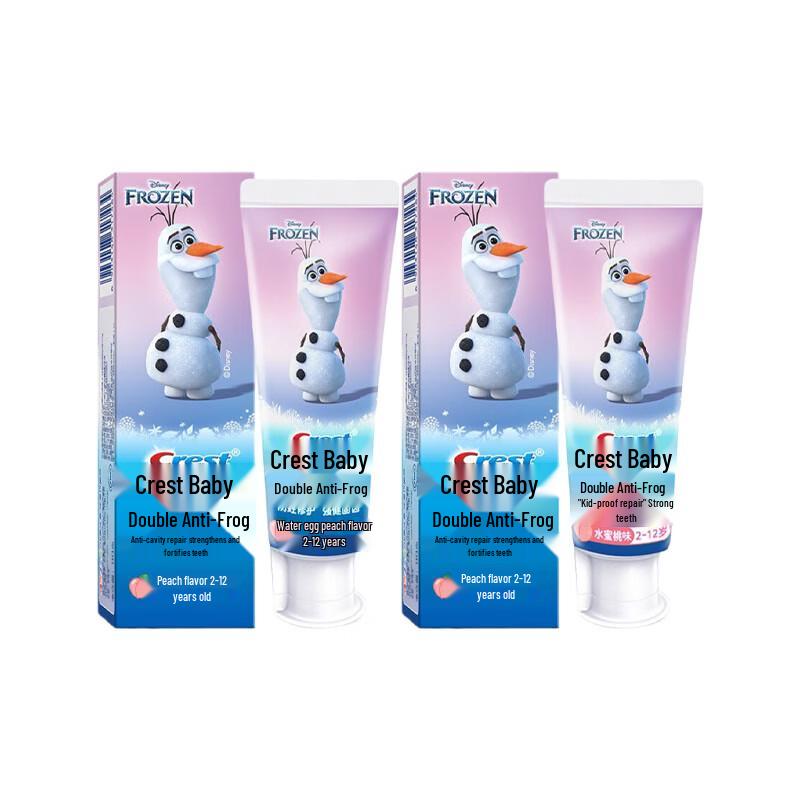 Crest Kids Dual-Effect Anti-Cavity Toothpaste Set