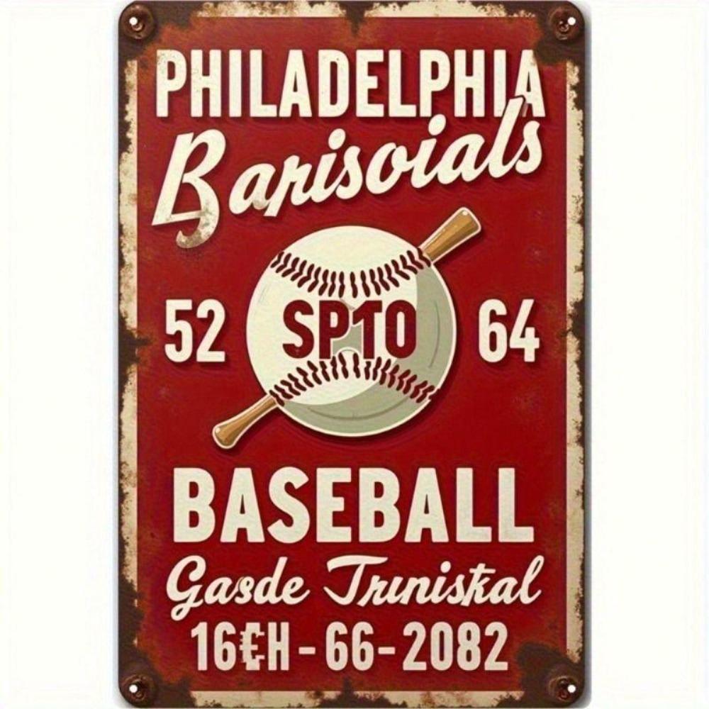 Retro Metal Tin Sign Poster Wall Art Decor