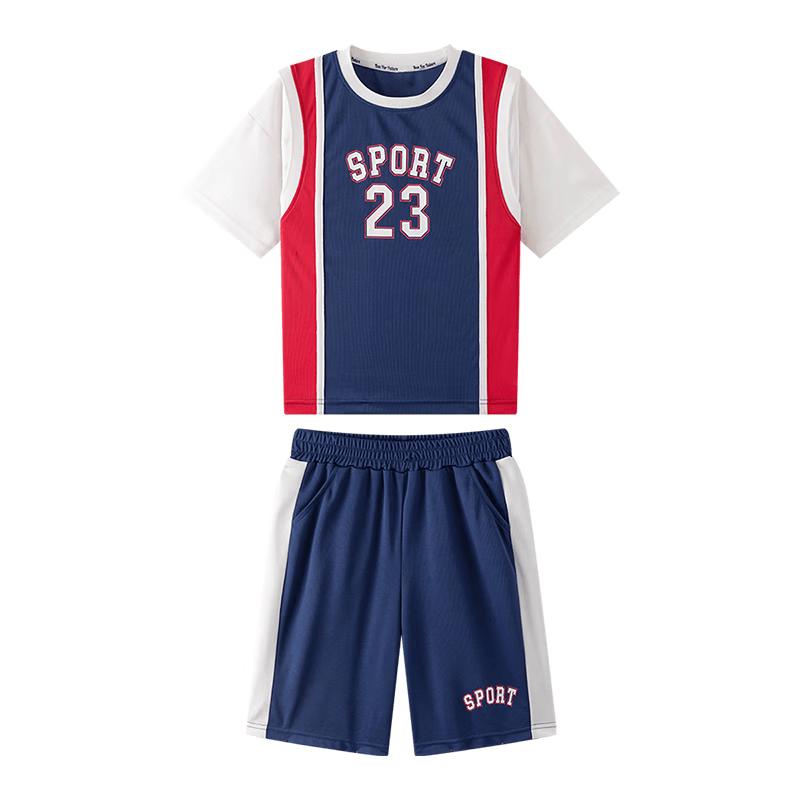 Boys  Summer Quick-Dry Basketball Outfit 110