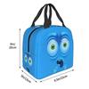 Funny Expression  Insulated Lunch Bags for Camping Travel  Resuable Cooler Thermal Bento Box Women Men