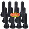 TR414 Tubeless Car Wheel Tire Valve Stems with Dust Caps Black Rubber Caps Tyre Rubber Valves with 20/4 Sets Stems Accessories