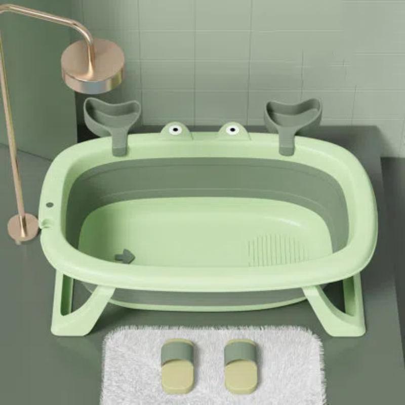 Přenosná dětská vanička Pohodlná pro koupání a skladování Skládací dětská vanička Vanička na dětskou sprchu Dětská vanička Může sedět Ležet