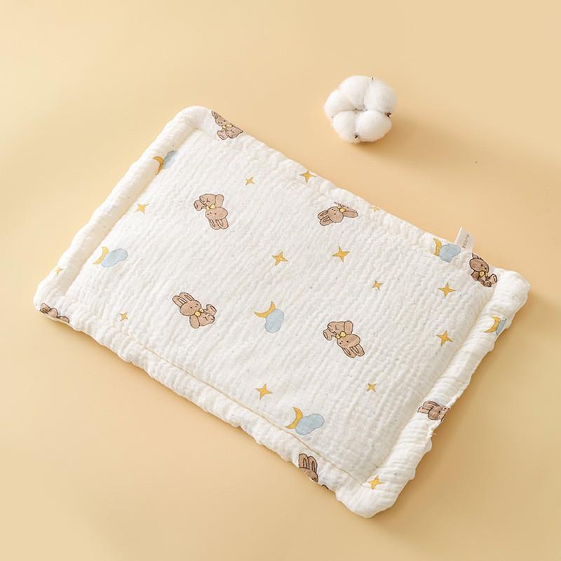Newborn Flat Pillow 0-6-12 Month Baby Soothing Doudou Velvet Small Pillow Four Seasons Universal Infant Pillow