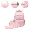 Backpack with Lunch Box & Pencil Case Multi