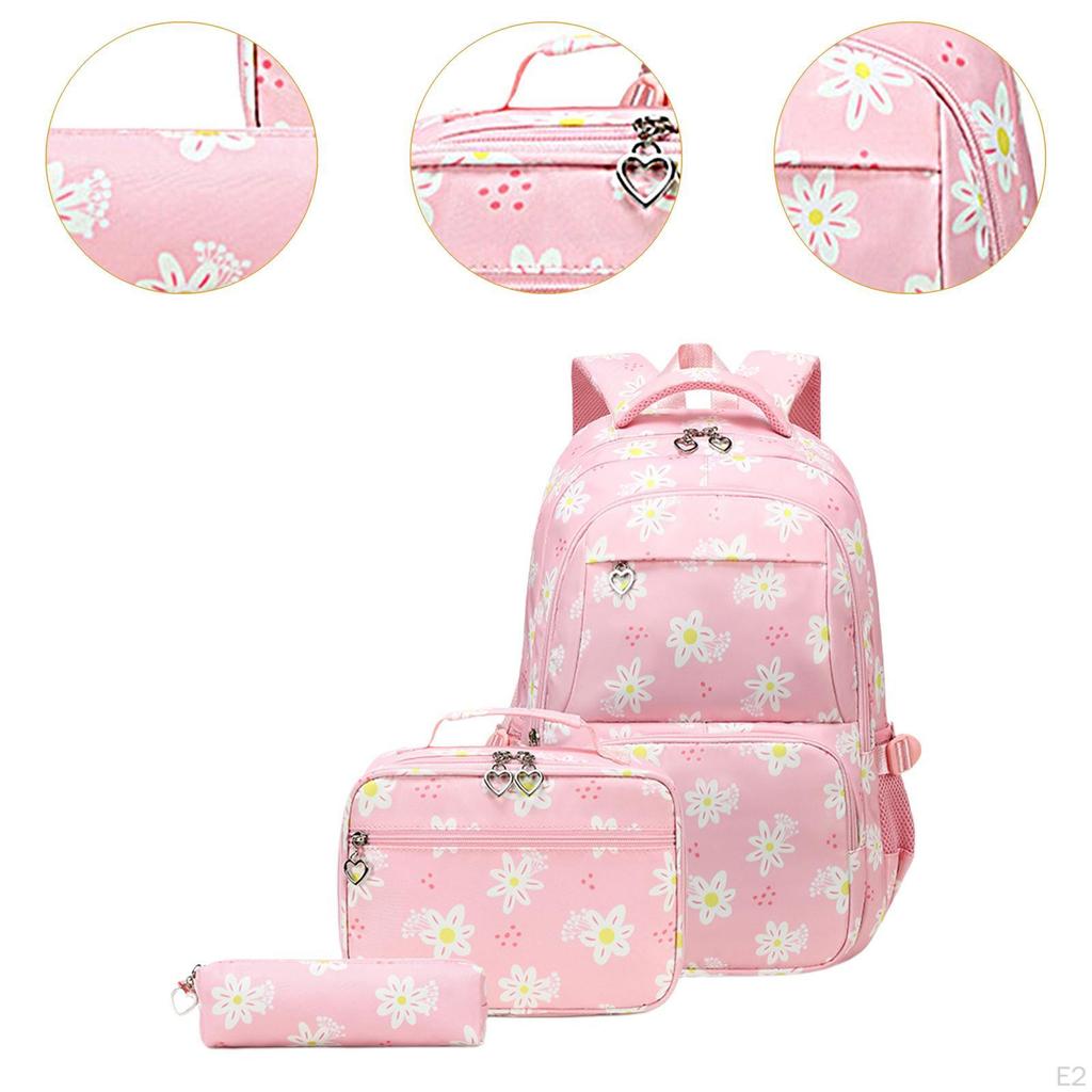 Backpack with Lunch Box & Pencil Case Multi