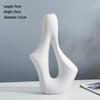 Nordic Irregular Ceramic Vase for Dried Flowers: Modern Home Decor Ornament