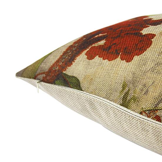 Blomsterputetrekk Firkantet Delikat Dekorativ