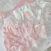 First Love Peach Island Japanese-Style Sweet White Women's Triangle Panties