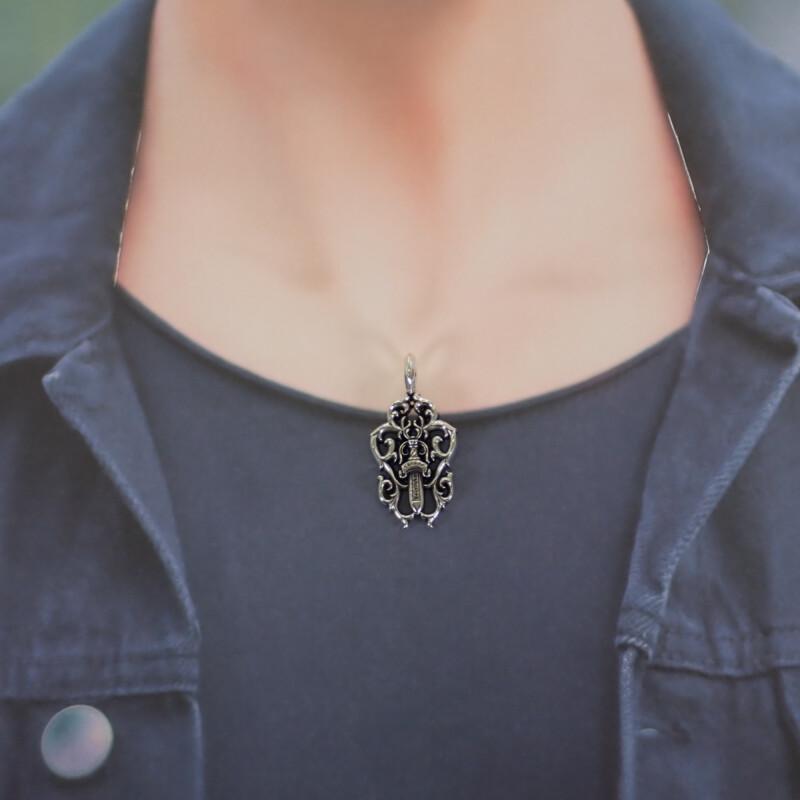 CHROME HEARTS 2351-304-1605-9100 Anhänger Silber925 Herren