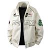 Thickened Windproof Men's Large-size Jacket Plus Velvet Thickened Youth Leather