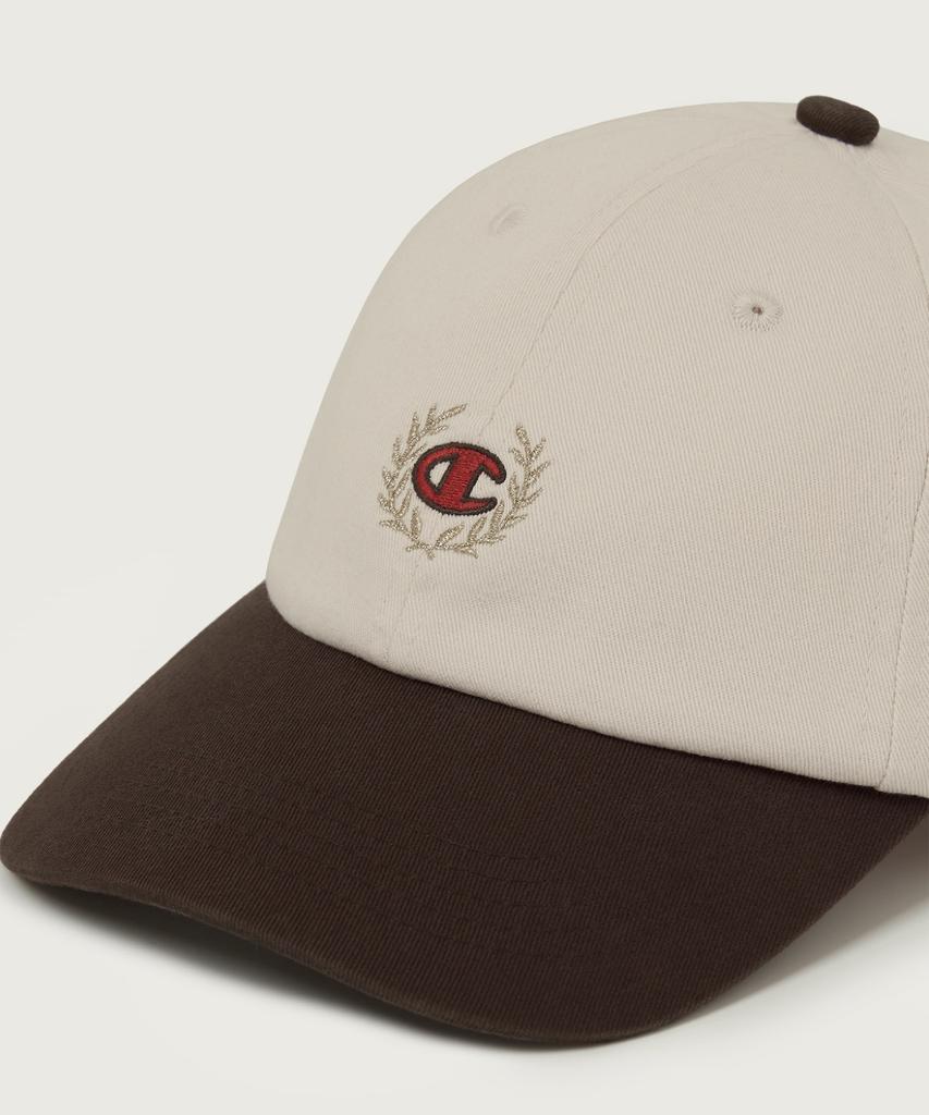 Champion C-Logo Colorblock Ball Cap Brown