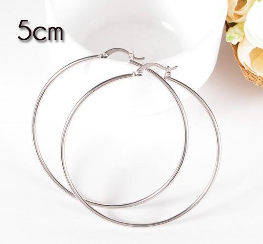 Серьги Женские Серьги с Характером Круглые Блестящие Серьги Персональность Женские Круглые Серьги-Застежки